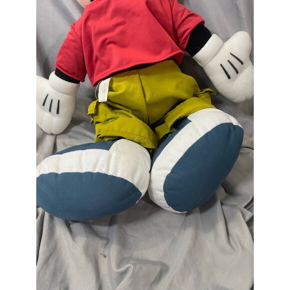 2000 Mattel Jumbo MICKEY MOUSE Fisher-Price Stuffed Plush Toy Disney 25in Large - Picture 11 of 12